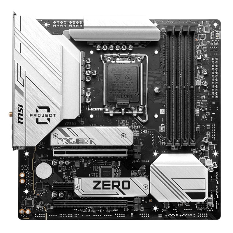 MB MS B760M PROJECT ZERO DDR5