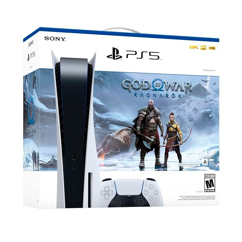 PS5 CONSOLE DISC GOD OF WAR